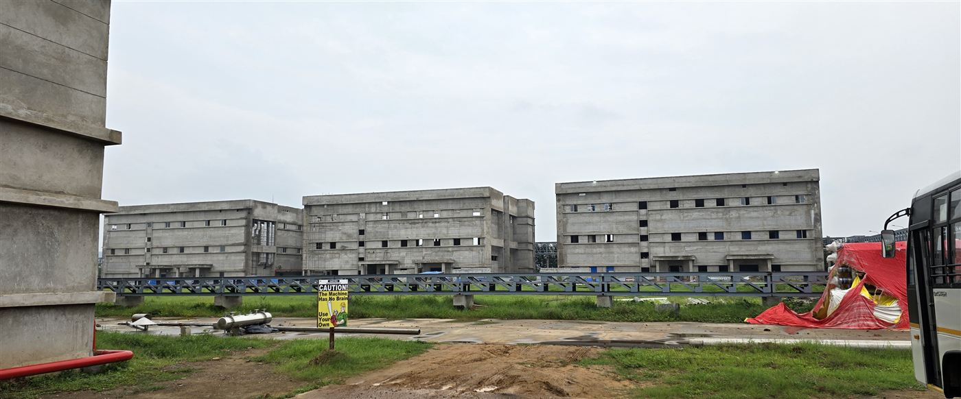 VV Constructions project site in Visakhapatnam